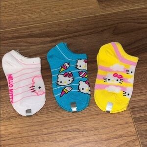 Hello Kitty Ankle Socks Set